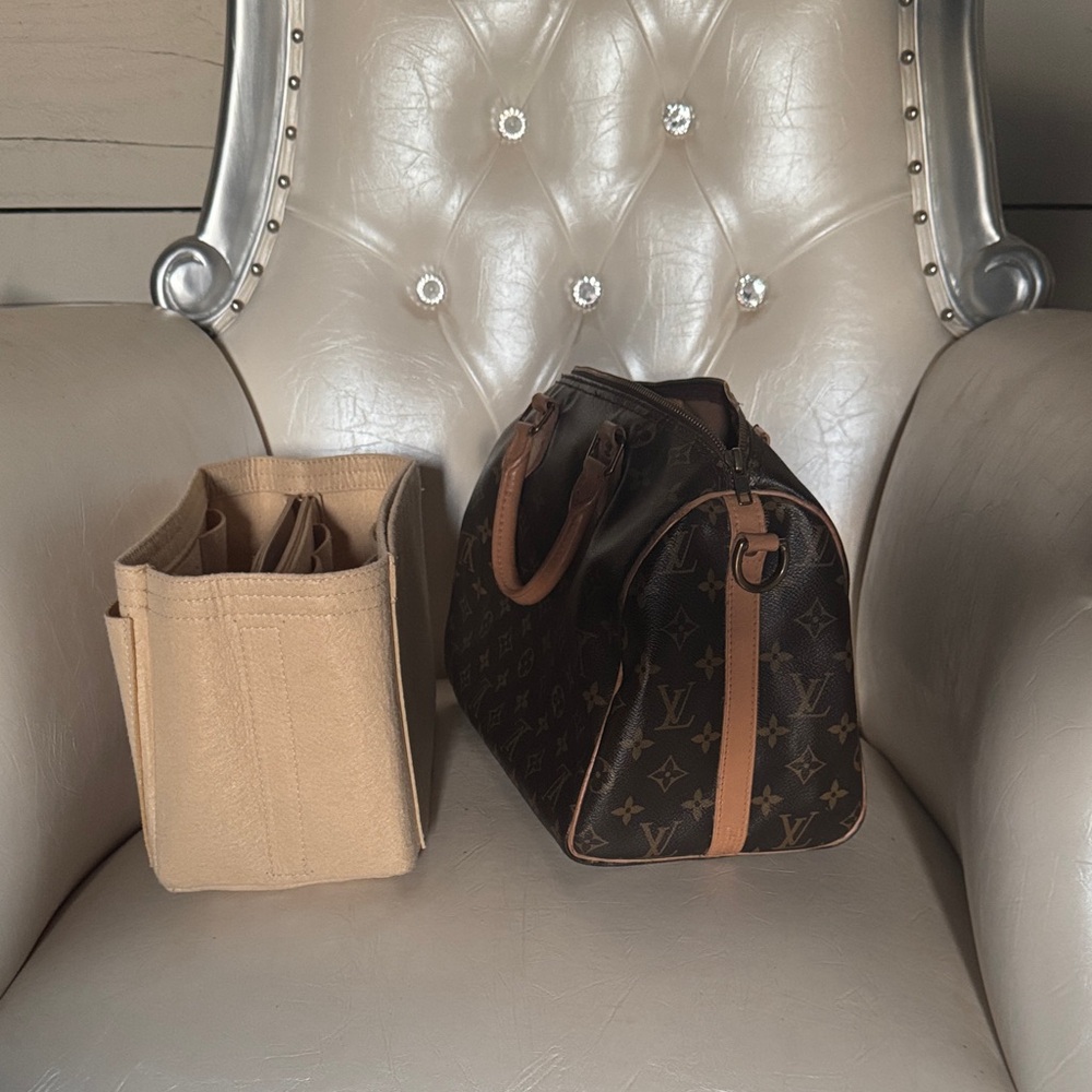 Louis Vuitton Monogram Brown Duffel 30 Bag - Picture 5 of 17
